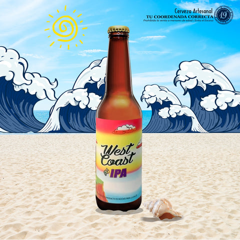 Cerveza 19 Norte West Coast IPA 355 ml