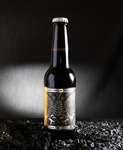 Cerveza Cru Cru - Stout con Totomoxtle 355 ml