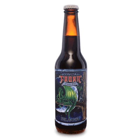 Cerveza Fauna Nox Arcana Imperial Stout botella 355 ml