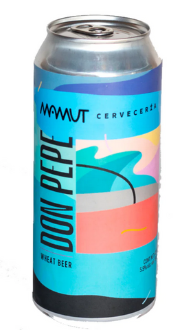 Cerveza Mamut Don Pepe American Wheat Beer 473 ml