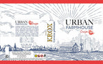 Cerveza Krox Urban Farmhouse Cereza 473 ml