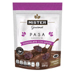 Pasa Cubierta de Chocolate con Leche Mister 250 g