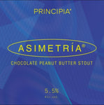 Cerveza Principia Asimetría Chocolate Peanut Butter Stout 355 ml