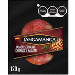 Selección Tangamanga Jamón Serrano Chorizo y Salami 120 g