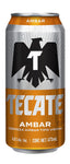 Cerveza Tecate Ámbar Lata 473 ml