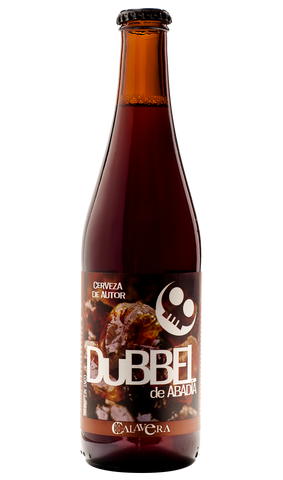 Cerveza Calavera Dubbel de Abadía 355 ml